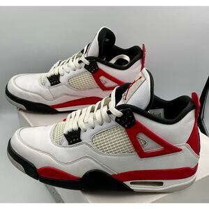 Jordan 4 Retro Red Cement DH6927-161 Sz 11 #205